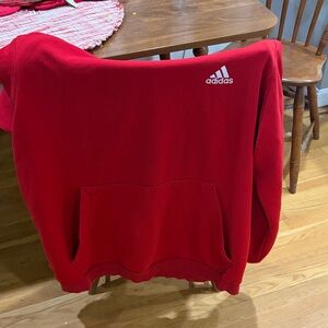 Adidas Red Hoodie